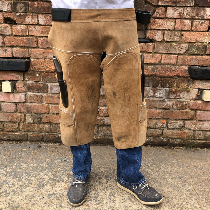 Farriers Equipment Tools | Leather Apron Chaps | Knife & Magnet Pockets - Farrier Tools